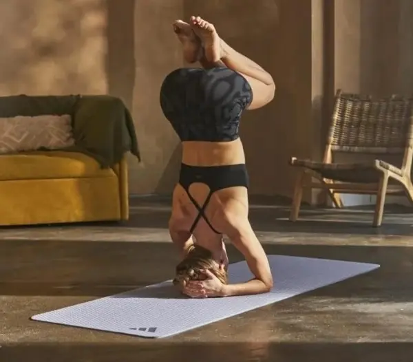 Килимок для йоги Adidas YOGA MAT сірий ADYG-10003SV