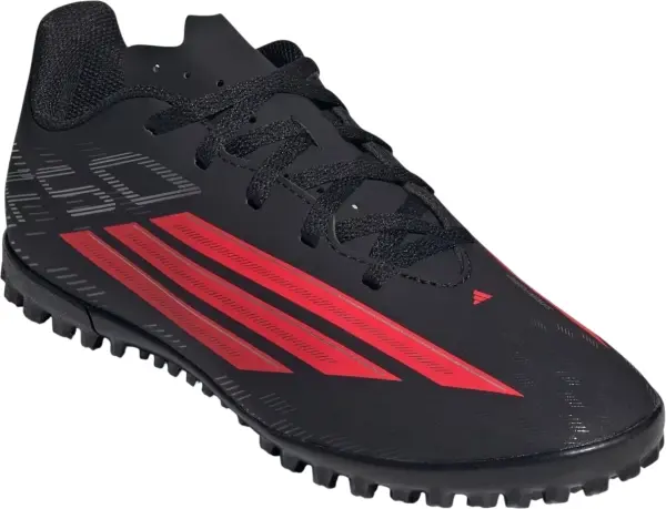 Сороконожки (шиповки) детские Adidas F50 CLUB TF черно-красные JS1490