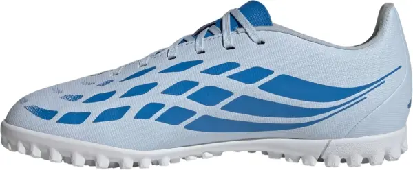 Сороконожки (шиповки) детские Adidas PREDATOR CLUB TF голубо-сине-салатовые JS0366