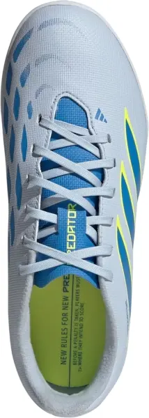 Сороконожки (шиповки) детские Adidas PREDATOR CLUB TF голубо-сине-салатовые JS0366
