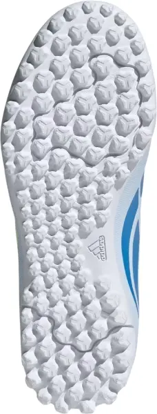 Сороконожки (шиповки) детские Adidas PREDATOR CLUB TF голубо-сине-салатовые JS0366