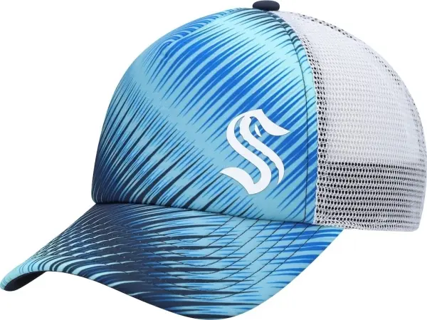 Кепка Adidas SEATTLE KRAKEN FOAM TRUCKER блакитно-темно-синьо-біла HH2187