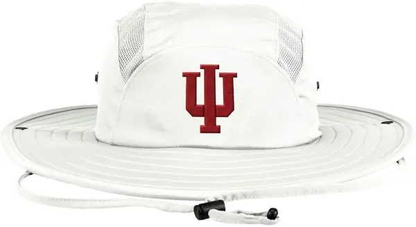 Панама Adidas INDIANA HOOSIERS SAFARI HAT белая FS5488