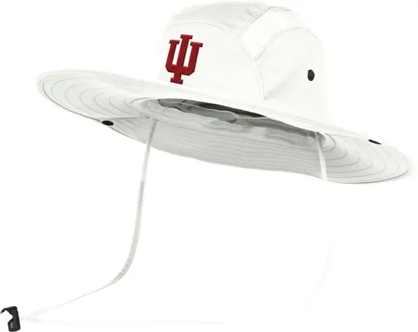 Панама Adidas INDIANA HOOSIERS SAFARI HAT белая FS5488