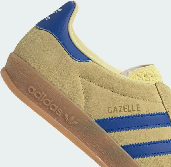 Кеди Adidas GAZELLE INDOOR жовто-сині JH5406