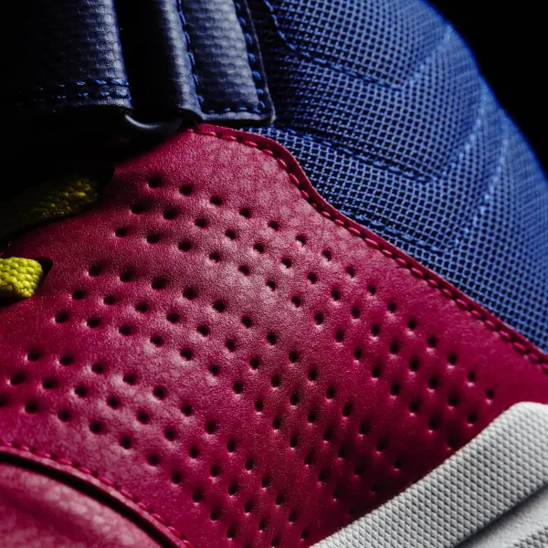 Кросівки дитячі Adidas JAN BS 2.0 MID червоно-темно-синьо-жовті AQ6812