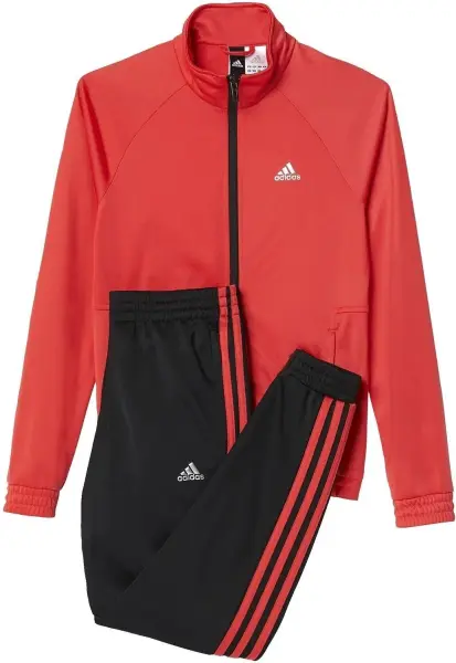 Спортивный костюм детский Adidas SPORTSWEAR красно-черный BP5697