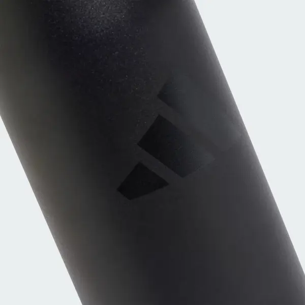 Пляшка для води Adidas METAL BOTTLE STRAW 600 мл чорна KV8999