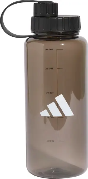 Пляшка для води Adidas TRITAN WATER BOTTLE 1000 мл коричнево-чорна KS9672