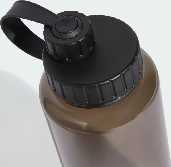 Пляшка для води Adidas TRITAN WATER BOTTLE 1000 мл коричнево-чорна KS9672
