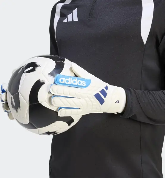 Воротарські рукавички дитячі Adidas COPA CLUB JR біло-блакитно-темно-сині KE9734