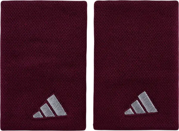 Напульсники Adidas TENNIS LARGE бордові KV7691