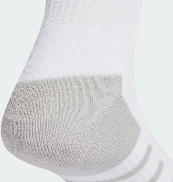 Носки Adidas ESSENTIALS CLIMACOOL CREW 3P белые (3 пары) JD9571
