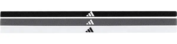 Пов'язки на голову Adidas HAIRBANDS 3PK біла, сіра, чорна (3 штуки) IY7788