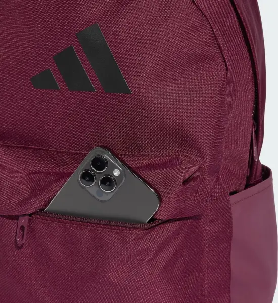 Рюкзак Adidas CLASSIC 3 BAR LOGO 27,5L бордовый KQ6741