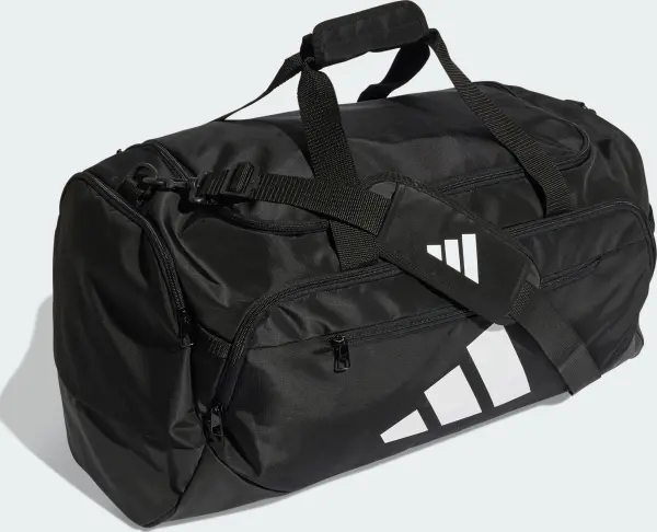 Сумка спортивна Adidas TRAINING DEFENDER DUFFLE BAG MEDIUM 60,6L чорна JZ0607