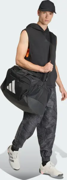 Сумка спортивна Adidas TRAINING DEFENDER DUFFLE BAG MEDIUM 60,6L чорна JZ0607