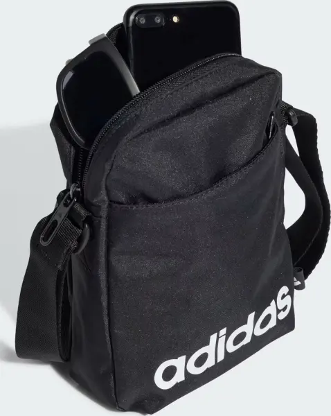 Сумка через плече Adidas LINEAR ORGANIZER чорна JE8341