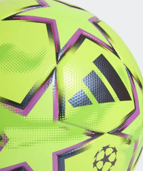 Футбольний м'яч Adidas UCL LGE WINTER лаймово-фіолетовий Розмір 5 KY5573