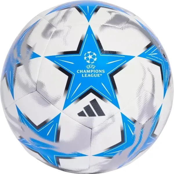 Футбольный мяч Adidas UCL TRAINING бело-серо-синий Размер 4 KE9759