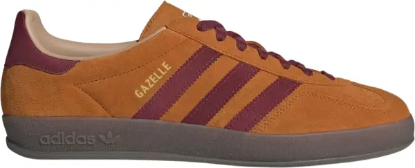 Кеди Adidas GAZELLE INDOOR коричнево-бордові JH5411