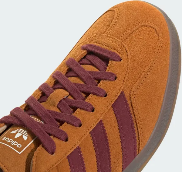 Кеди Adidas GAZELLE INDOOR коричнево-бордові JH5411