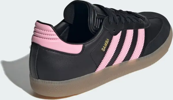 Кеды Adidas SAMBA INTER MIAMI черно-светло-розовые IH8157