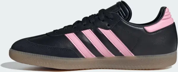 Кеды Adidas SAMBA INTER MIAMI черно-светло-розовые IH8157