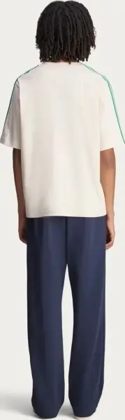 Футболка Adidas X WALES BONNER бежево-зелена JM8204