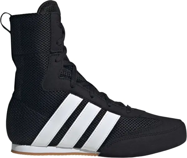 Борцовки детские Adidas BOX HOG CLASSIC черно-белые JS2082