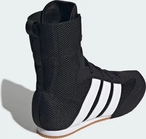 Борцовки детские Adidas BOX HOG CLASSIC черно-белые JS2082
