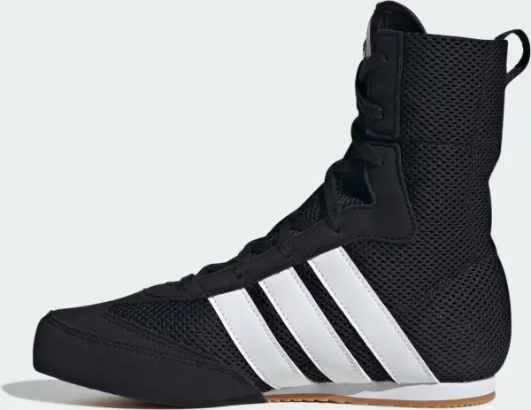 Борцовки детские Adidas BOX HOG CLASSIC черно-белые JS2082