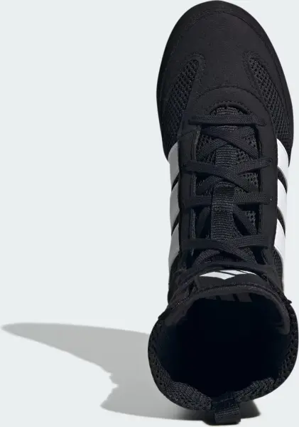 Борцовки детские Adidas BOX HOG CLASSIC черно-белые JS2082