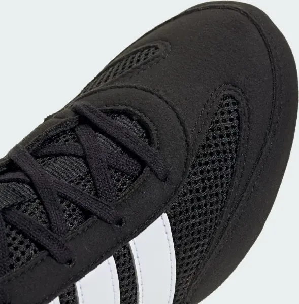 Борцовки детские Adidas BOX HOG CLASSIC черно-белые JS2082