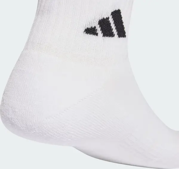 Носки Adidas CUSHIONED SPORTSWEAR ANKLE SOCKS 3P белые (3 пары) JZ0523