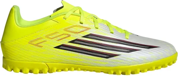 Сороконожки (шиповки) Adidas F50 CLUB TF желто-бело-черные JR9051