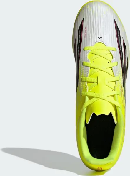 Сороконожки (шиповки) Adidas F50 CLUB TF желто-бело-черные JR9051