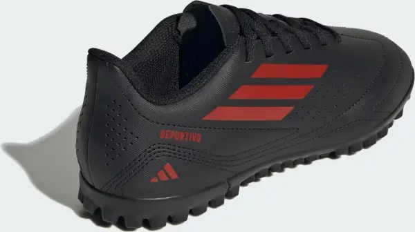 Сороконожки (шиповки) детские Adidas DEPORTIVO III TF черно-красные IF1409