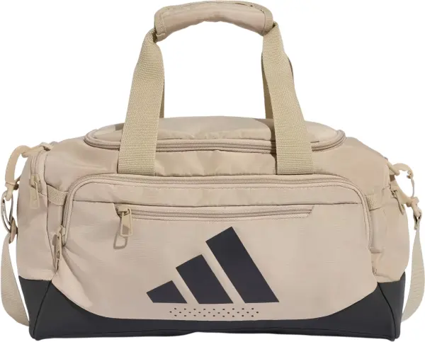 Сумка спортивная Adidas TRAINING DEFENDER DUFFLE BAG XSMALL 19,1L бежевая KT3163