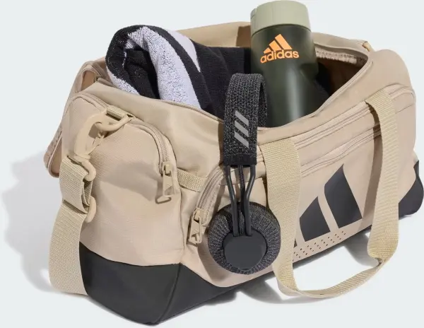 Сумка спортивная Adidas TRAINING DEFENDER DUFFLE BAG XSMALL 19,1L бежевая KT3163