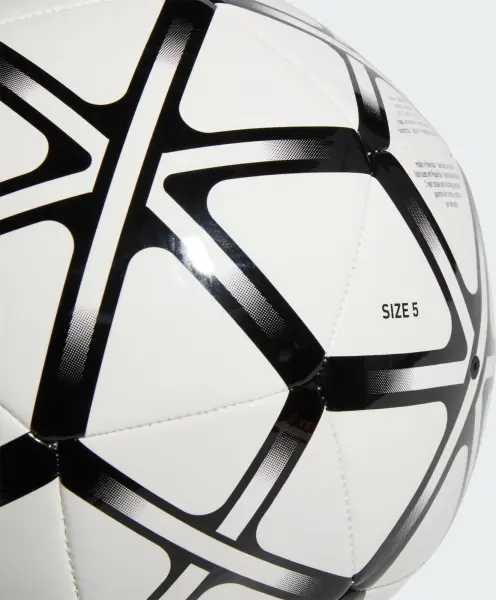Футбольний м'яч Adidas STARLANCER CLUB біло-чорний Розмір 5 IP1648