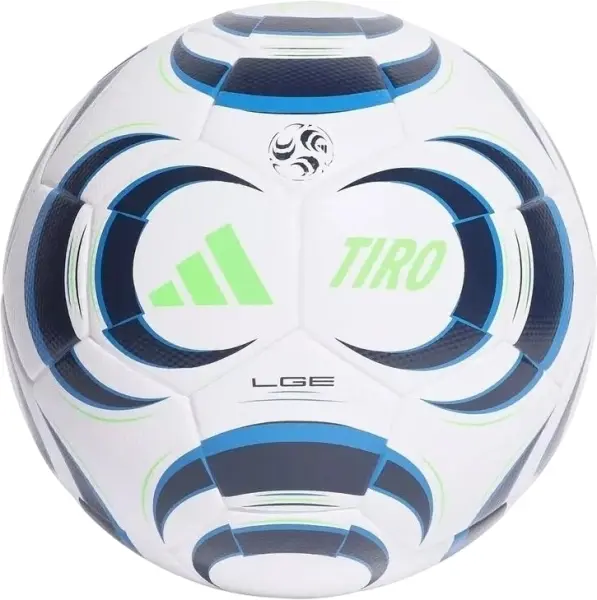 Футбольный мяч Adidas TIRO LEAGUE бело-сине-зеленый Размер 4 KA5262