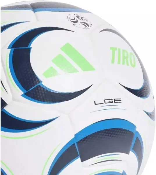Футбольный мяч Adidas TIRO LEAGUE бело-сине-зеленый Размер 4 KA5262