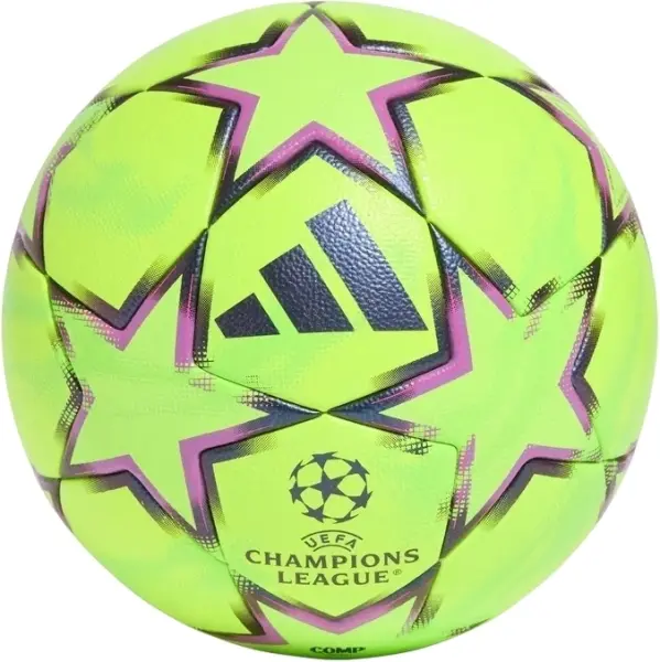 Футбольний м'яч Adidas UEFA CHAMPIONS LEAGUE COMPETITION WINTER лаймово-фіолетовий Розмір 5 KU9575