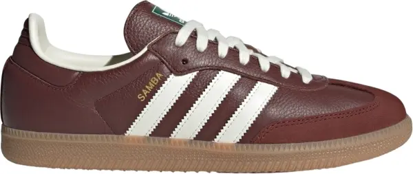 Кеди Adidas SAMBA OG коричнево-білі JR0892