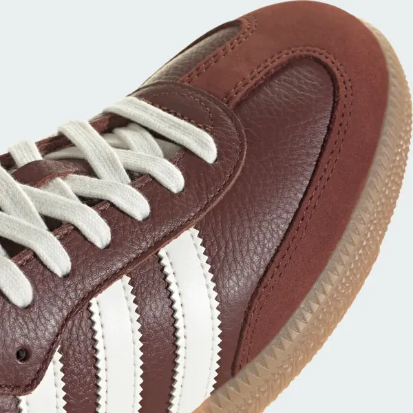 Кеди Adidas SAMBA OG коричнево-білі JR0892
