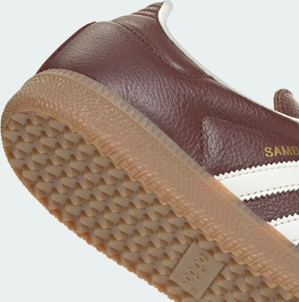 Кеди Adidas SAMBA OG коричнево-білі JR0892