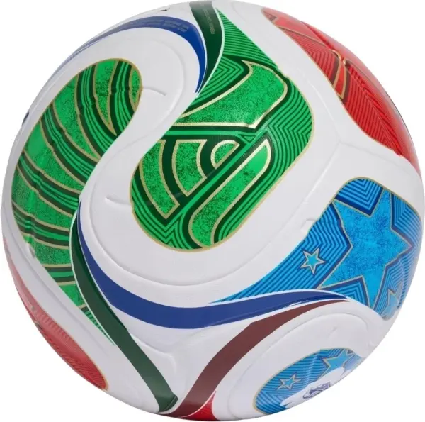 Футбольний м'яч Adidas FIFA WORLD CUP 26™ LEAGUE BALL біло-червоно-зелено-синій Розмір 4 JD8045