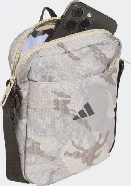 Сумка через плече Adidas CAMO ORGANIZER сіро-бежевий камуфляж KS8903