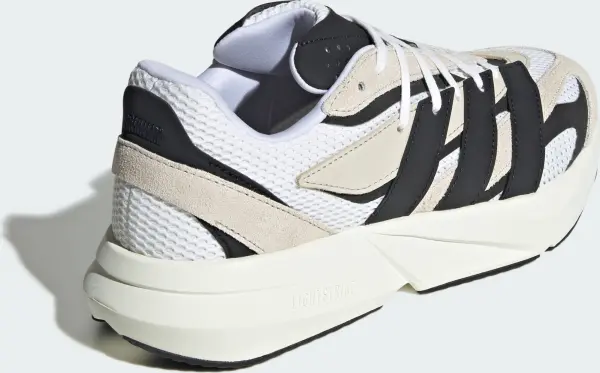 Кроссовки Adidas LIGHTBLAZE бело-бежево-черные JH6944